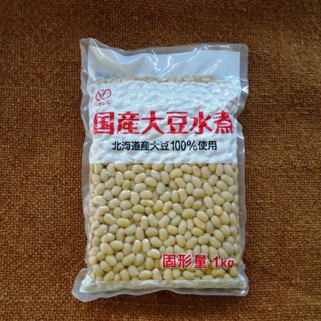 水煮大豆